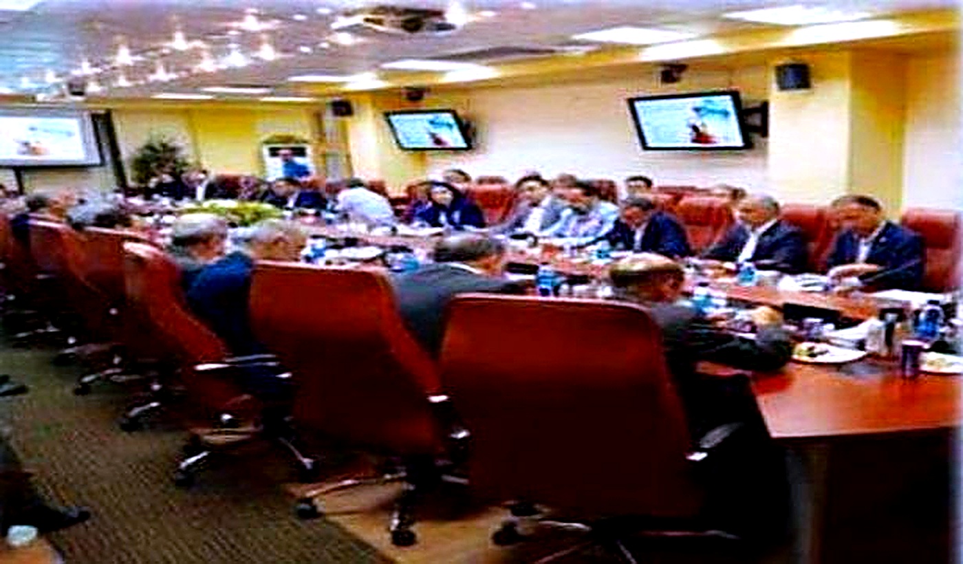 Port and Maritime Organization (PMO) Conference Hall meeting in Tehran
